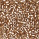 Miyuki delica Beads 11/0 - Sparkling light bronze lined crystal DB-907